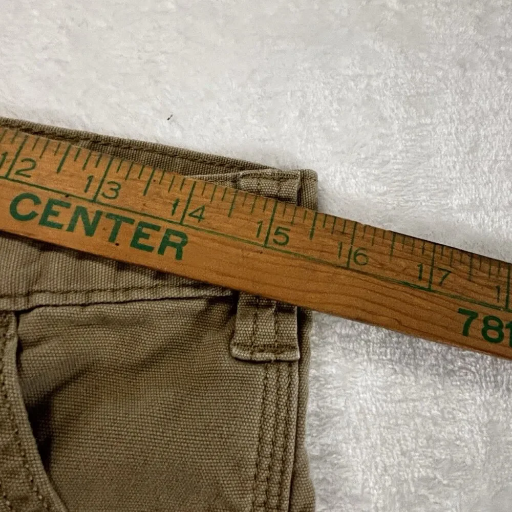 Carhartt Men's Force Relaxed Fit Ripstop Cargo Work Shots Size 32 Tan Bangladesh - Picture 12 of 15